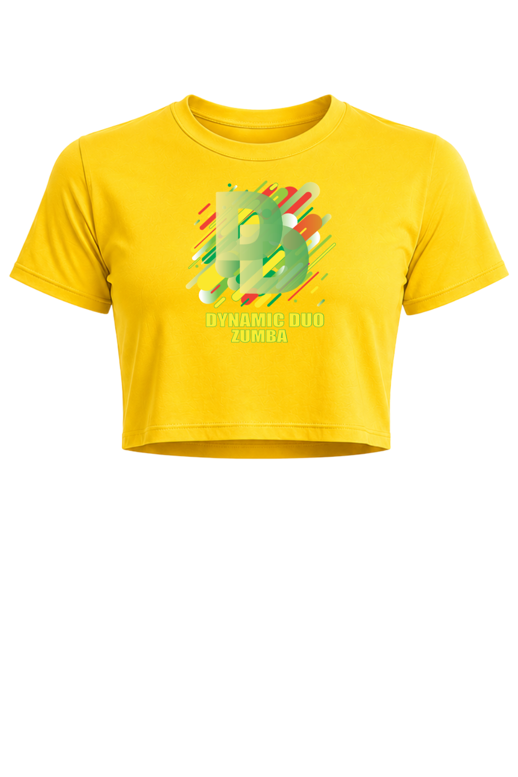 SOCA COLLECTION YELLOW CROP