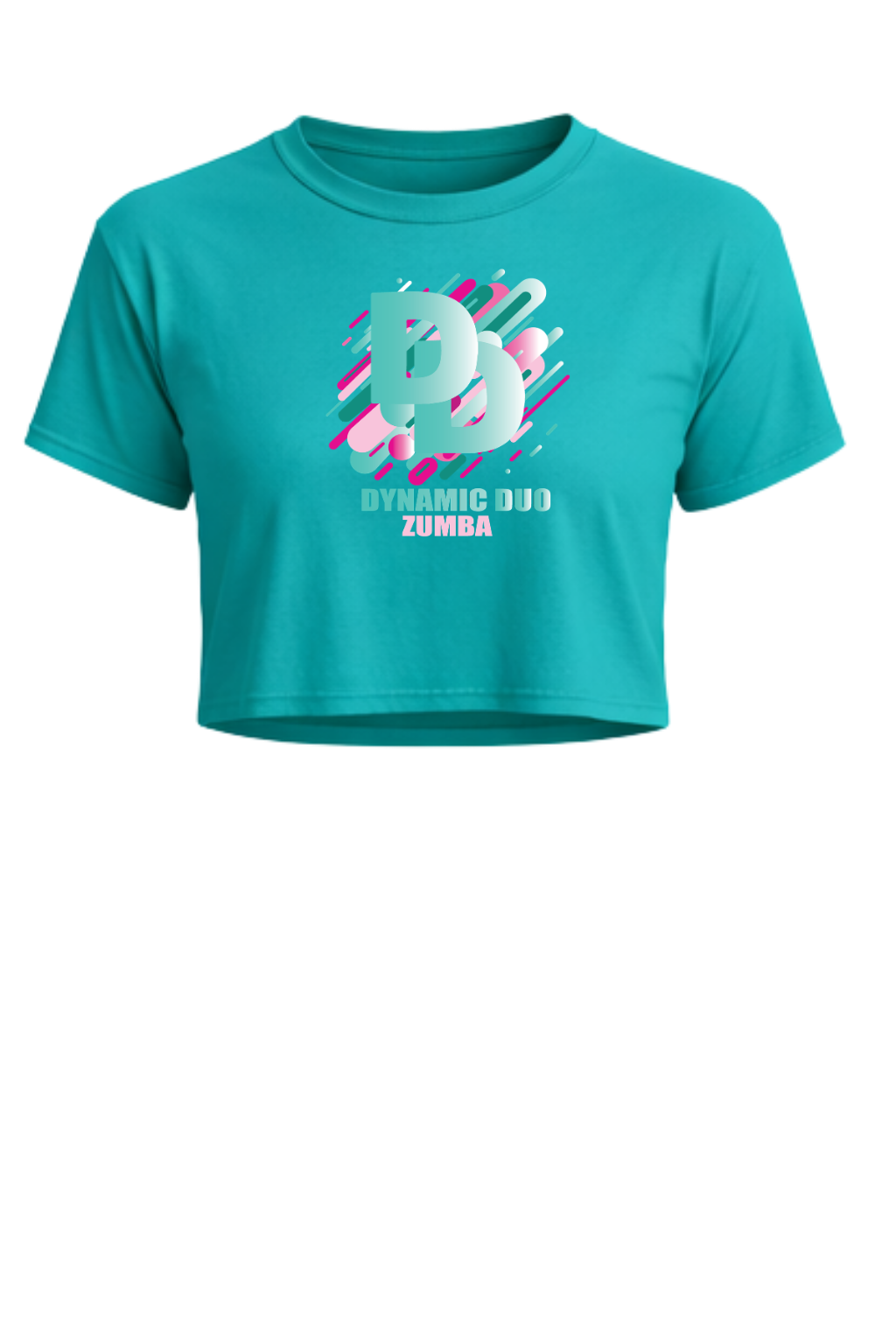 SOCA COLLECTION TEAL CROP TOP