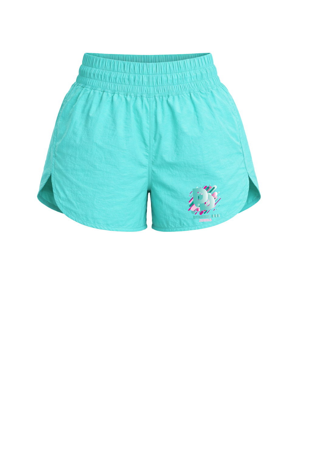 SOCA COLLECTION TEAL RUNNING SHORTS