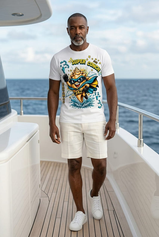 SUPER CONCH LUXARY GRAPHIC TEE